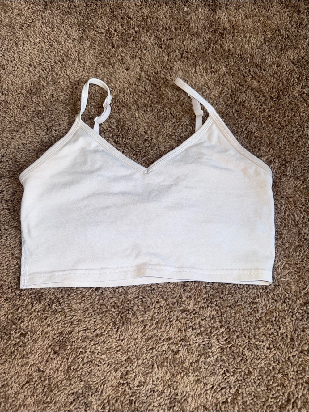 Aerie white bra top